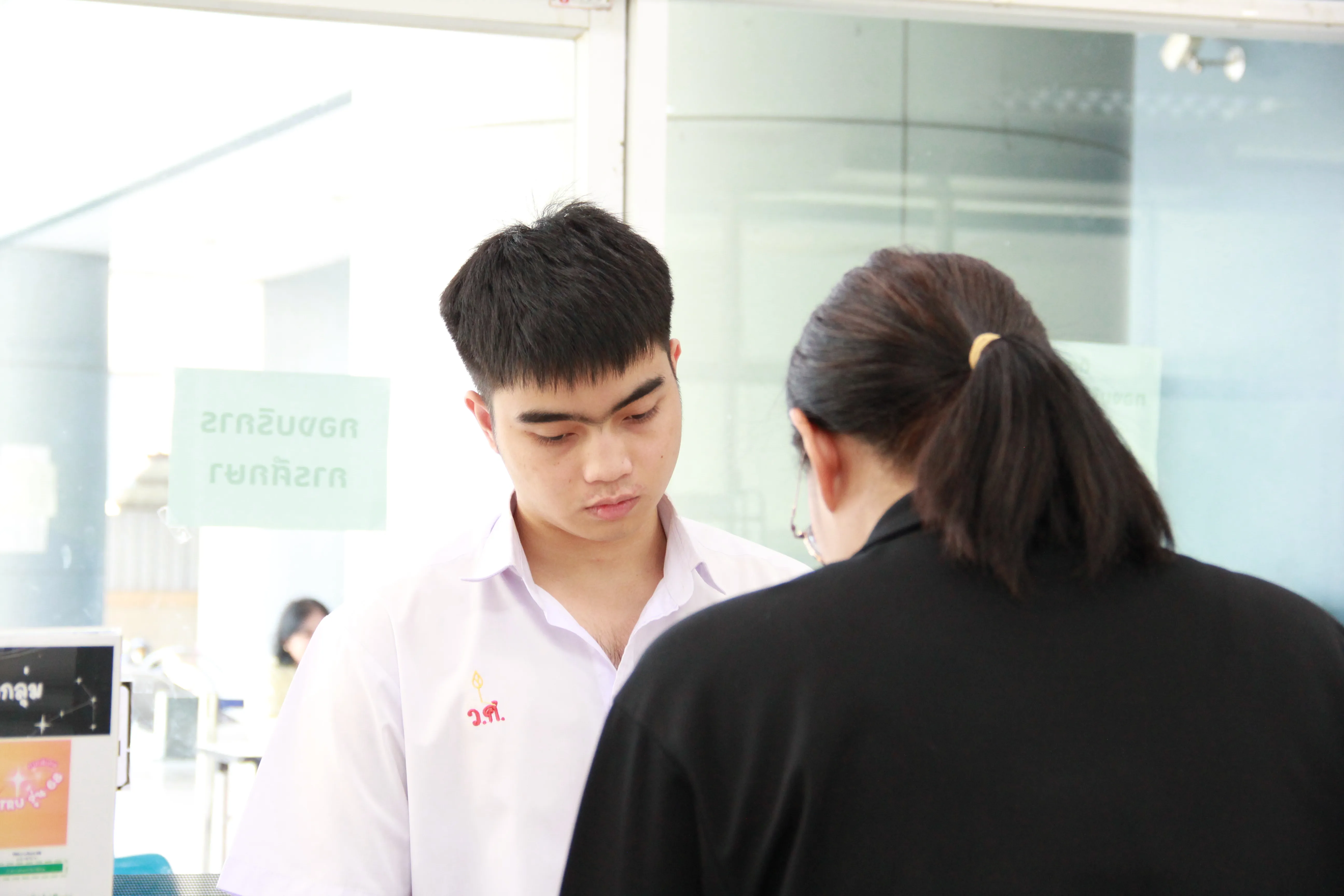 ภาพบรรยากาศวันที่ 8 ของการรับสมัครนักศึกษา ป.ตรี ภาคปกติ รอบที่ 3 รับตรงเพิ่มเติม/Portfolio ปีการศึกษา 2569 ณ ห้องกองบริการการศึกษา